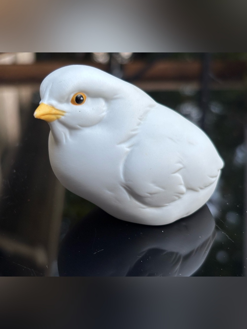 Kaiser, Figurine, Bisque, Porcelain, Bird, Germany, Signed, Hand Painted